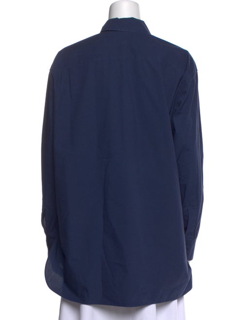 Nili Lotan Long Sleeve Button-Up Top