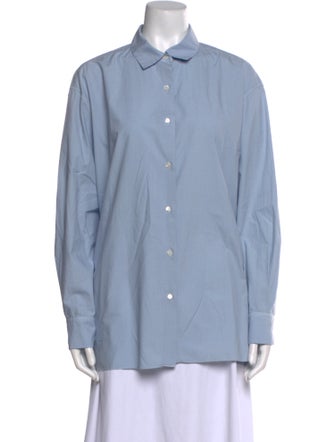 Nili Lotan Long Sleeve Button-Up Top