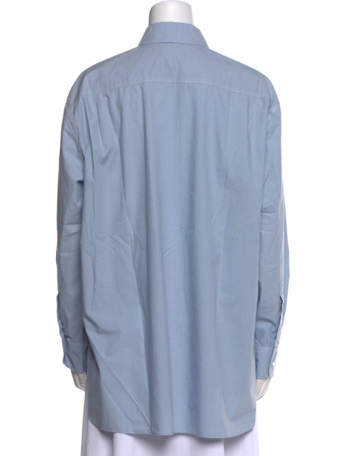 Nili Lotan Long Sleeve Button-Up Top