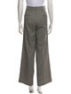 Nili Lotan Virgin Wool Wide Leg Pants