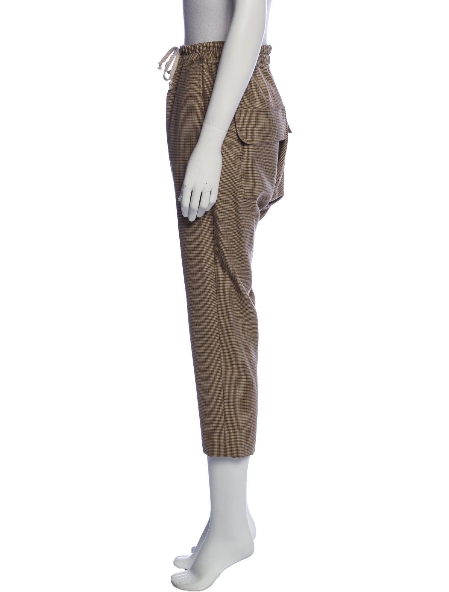 Nili Lotan Virgin Wool Straight Leg Pants