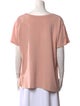 Nili Lotan Scoop Neck Short Sleeve T-Shirt