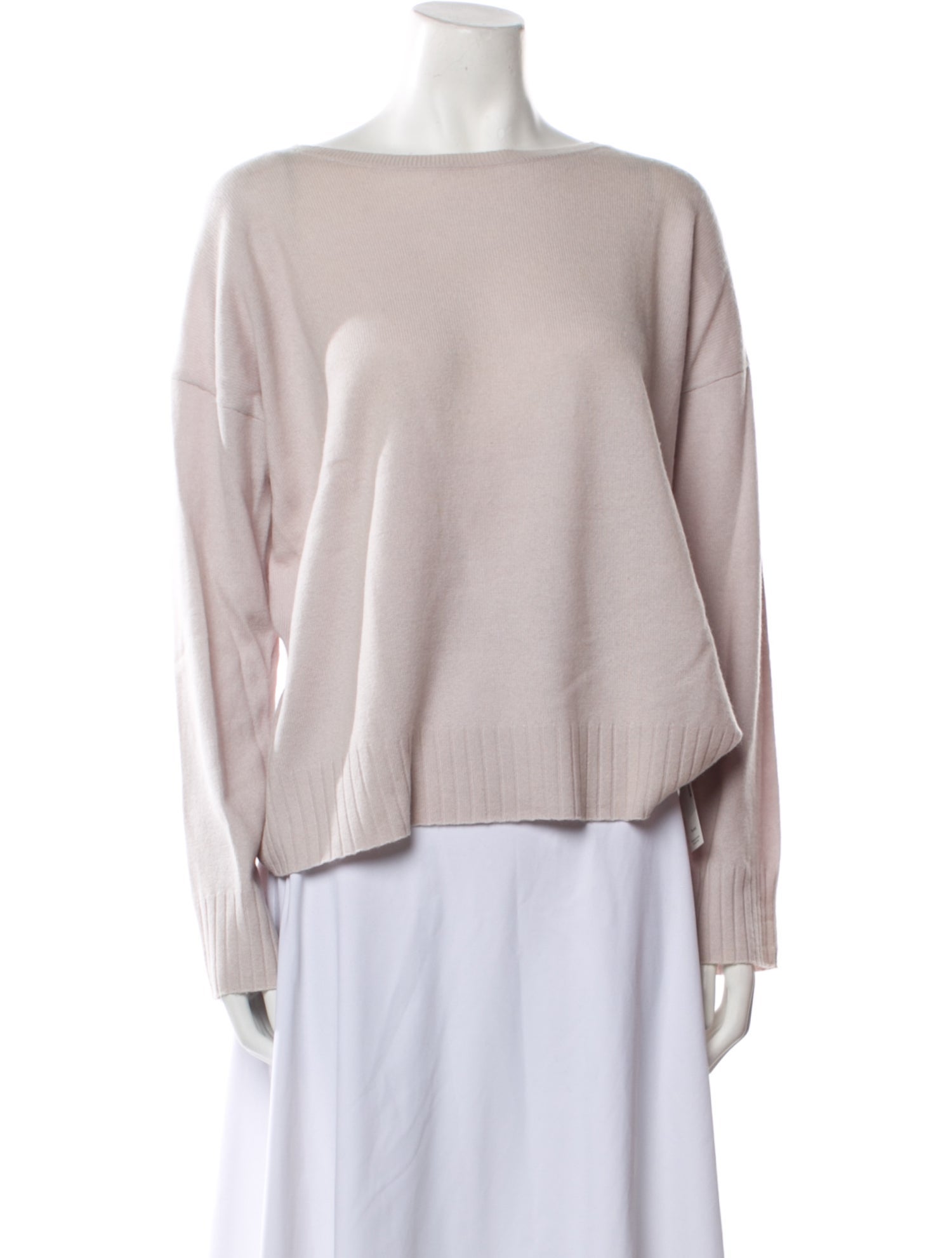 Nili Lotan Cashmere Bateau Neckline Sweater