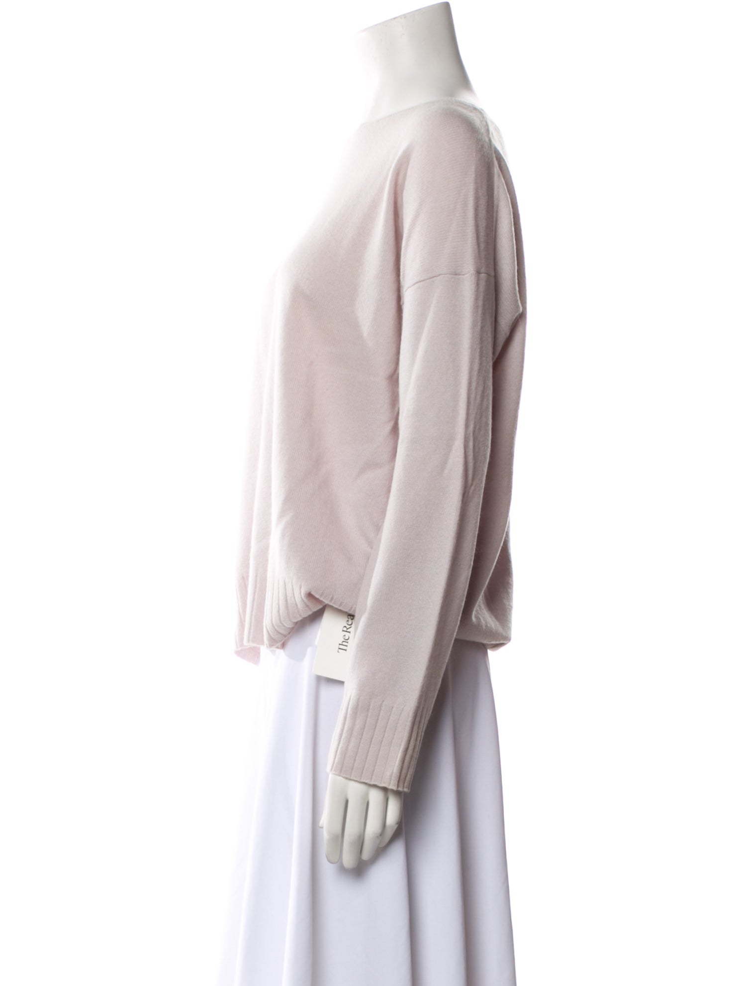 Nili Lotan Cashmere Bateau Neckline Sweater