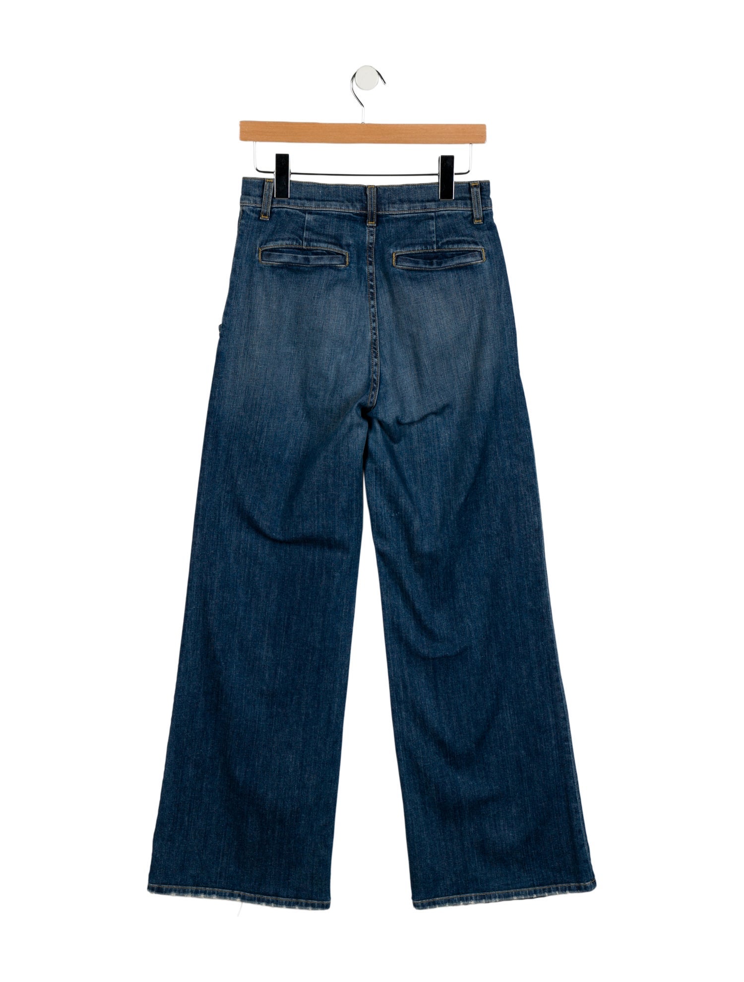 Nili Lotan High-Rise Wide Leg Jeans