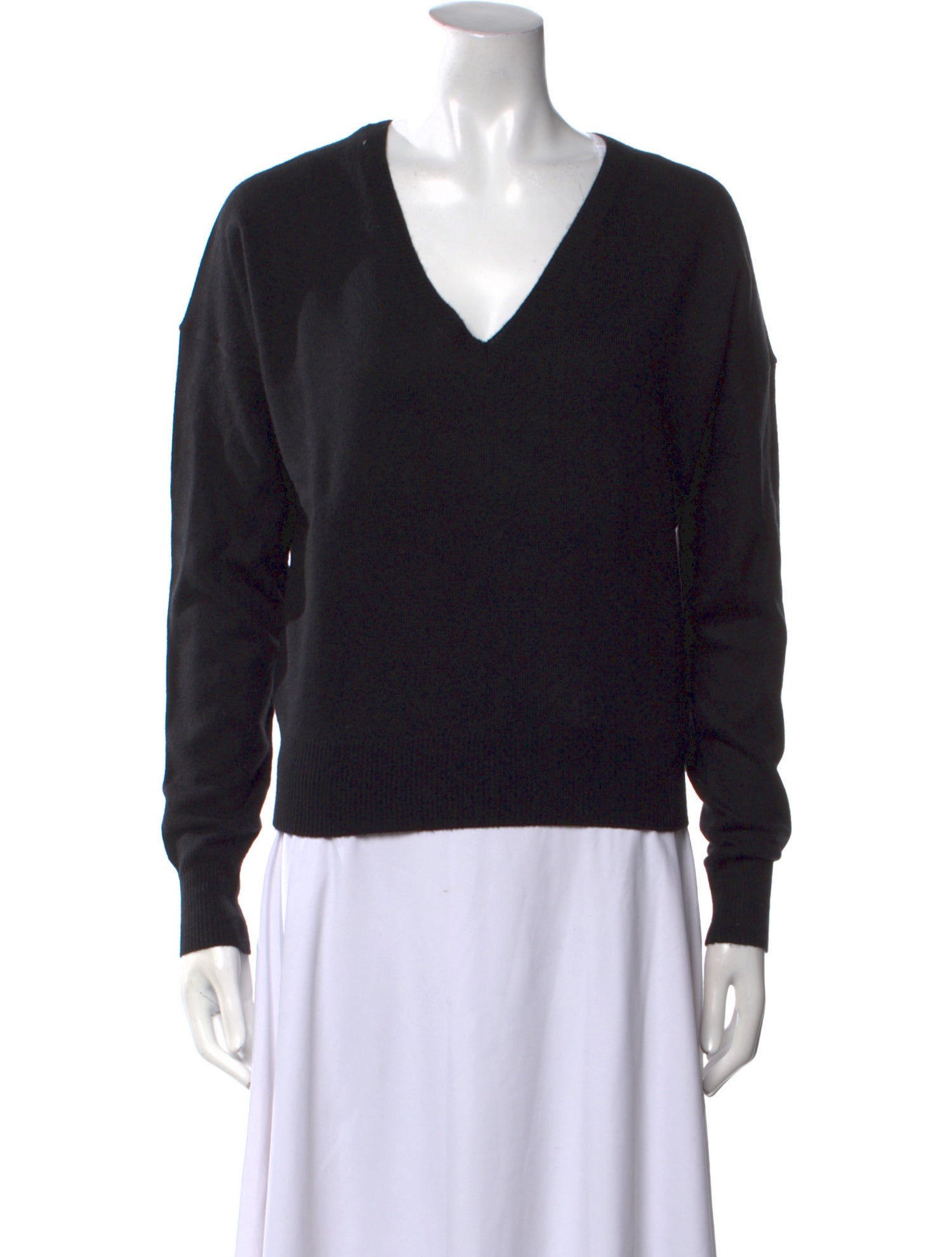 Nili Lotan Cashmere V-Neck Sweater