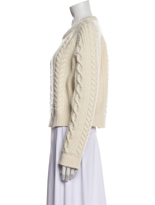 Nili Lotan Lambswool Scoop Neck Sweater