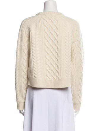 Nili Lotan Lambswool Scoop Neck Sweater