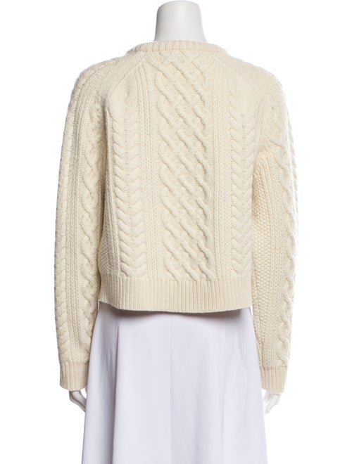 Nili Lotan Lambswool Scoop Neck Sweater