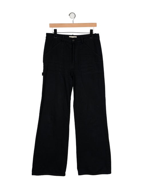 Nili Lotan High-Rise Wide Leg Jeans