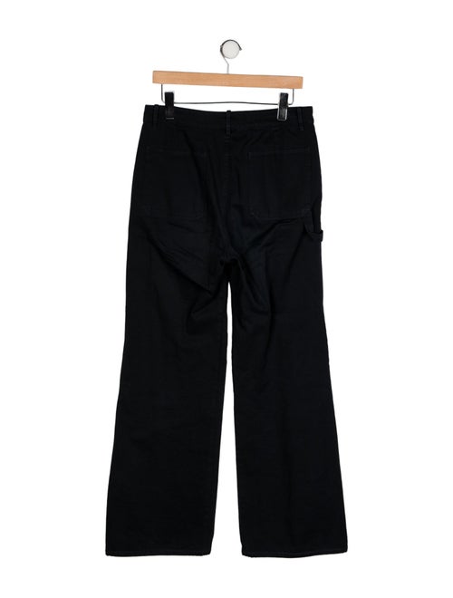 Nili Lotan High-Rise Wide Leg Jeans