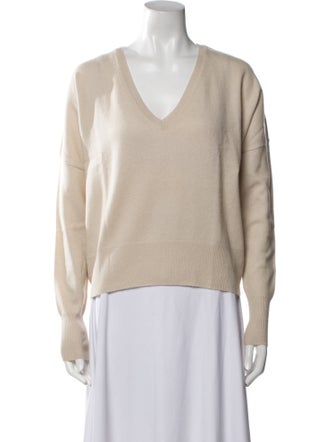 Nili Lotan Cashmere V-Neck Sweater