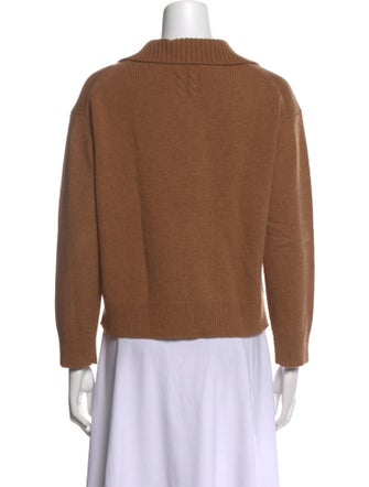 Nili Lotan Wool Mock Neck Sweatshirt