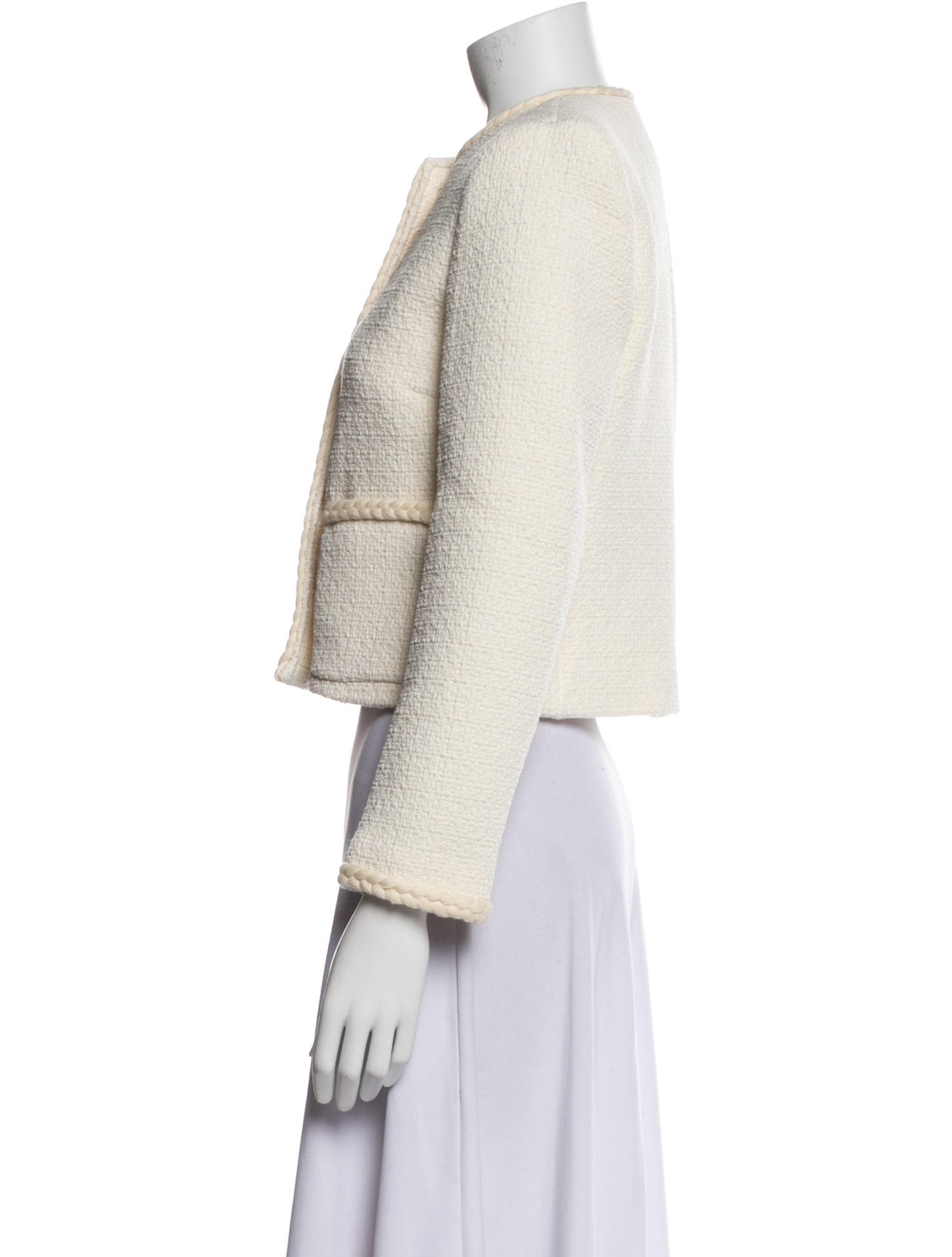 Nili Lotan Tweed Pattern Evening Jacket