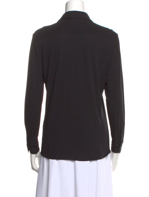 Nili Lotan Long Sleeve Button-Up Top