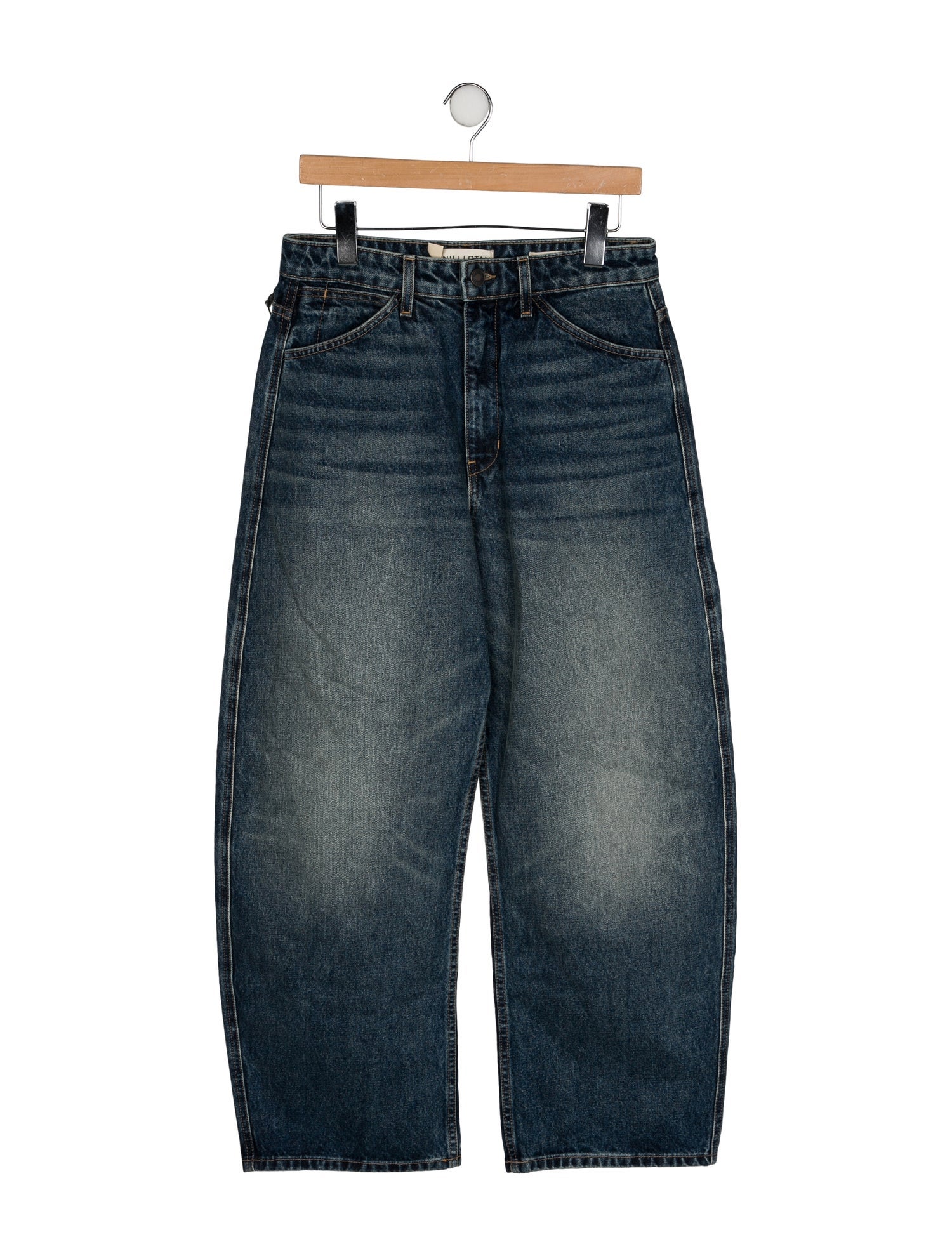 Nili Lotan High-Rise Wide Leg Jeans