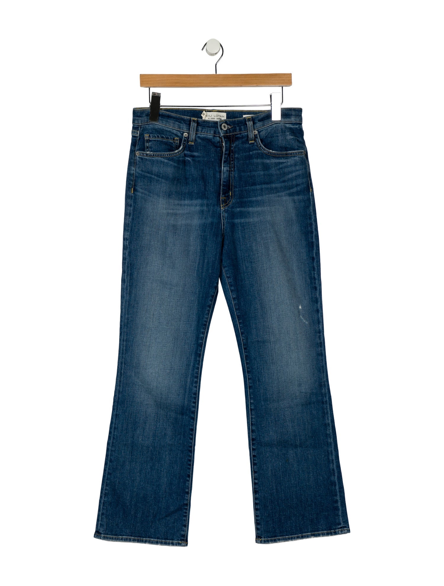 Nili Lotan High-Rise Wide Leg Jeans