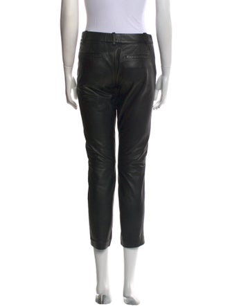 Nili Lotan Lambskin Skinny Leg Pants