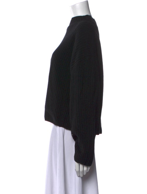 Nili Lotan Lambswool Crew Neck Sweater