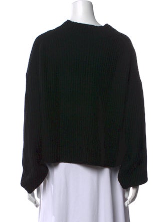 Nili Lotan Lambswool Crew Neck Sweater
