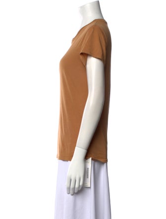 Nili Lotan Supima Cotton Crew Neck T-Shirt