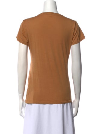 Nili Lotan Supima Cotton Crew Neck T-Shirt