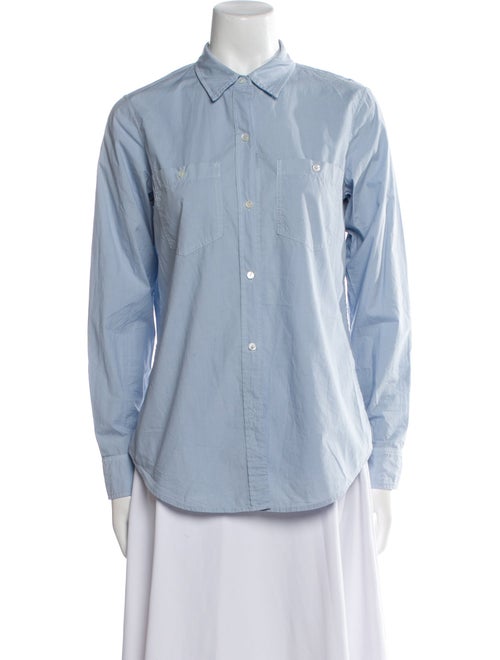 Nili Lotan Long Sleeve Button-Up Top