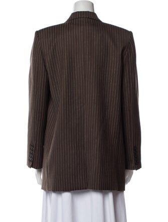 Nili Lotan Virgin Wool Striped Blazer
