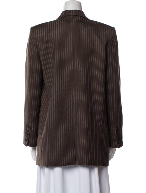 Nili Lotan Virgin Wool Striped Blazer