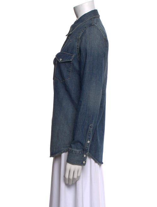 Nili Lotan Long Sleeve Button-Up Top