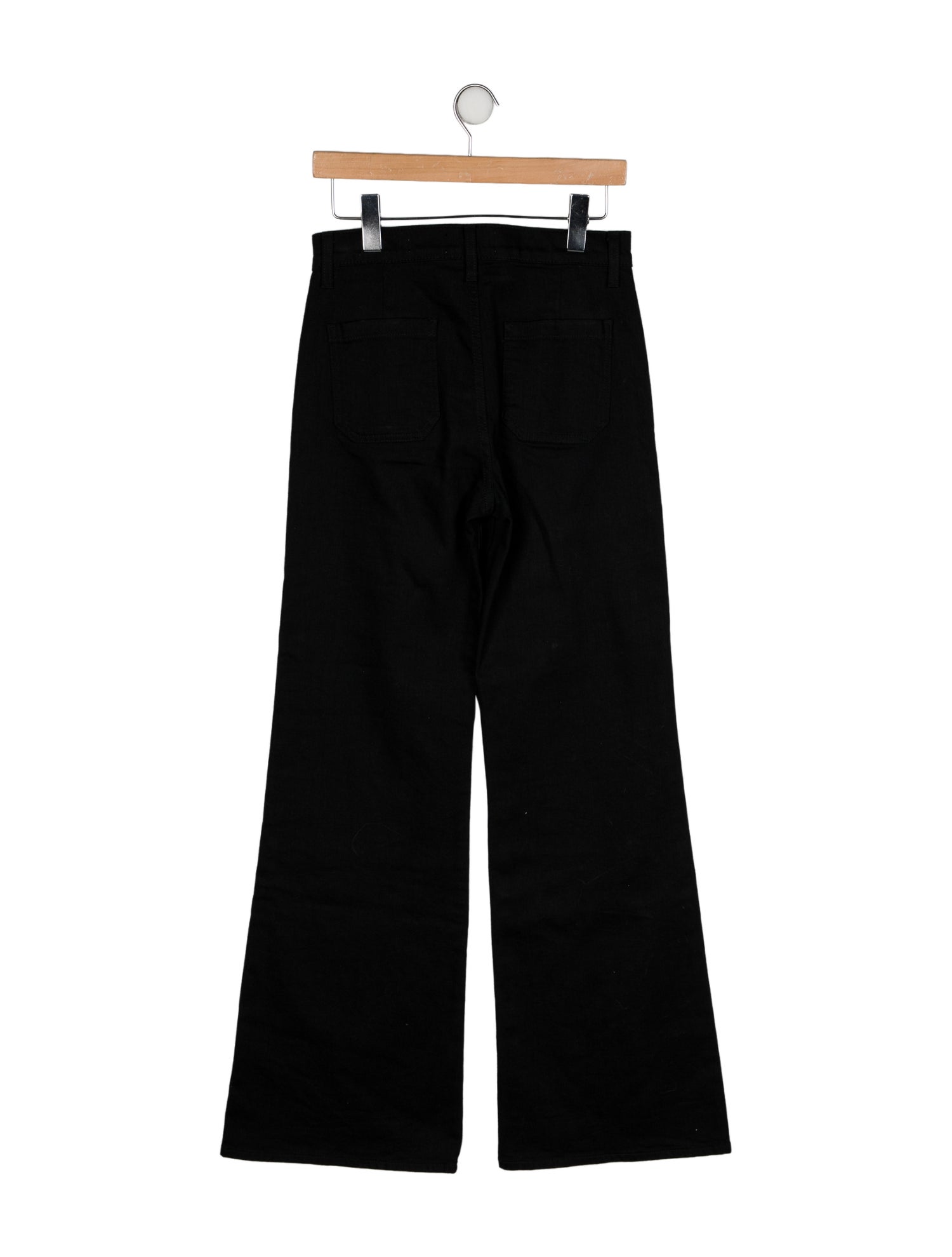 Nili Lotan Mid-Rise Wide Leg Jeans