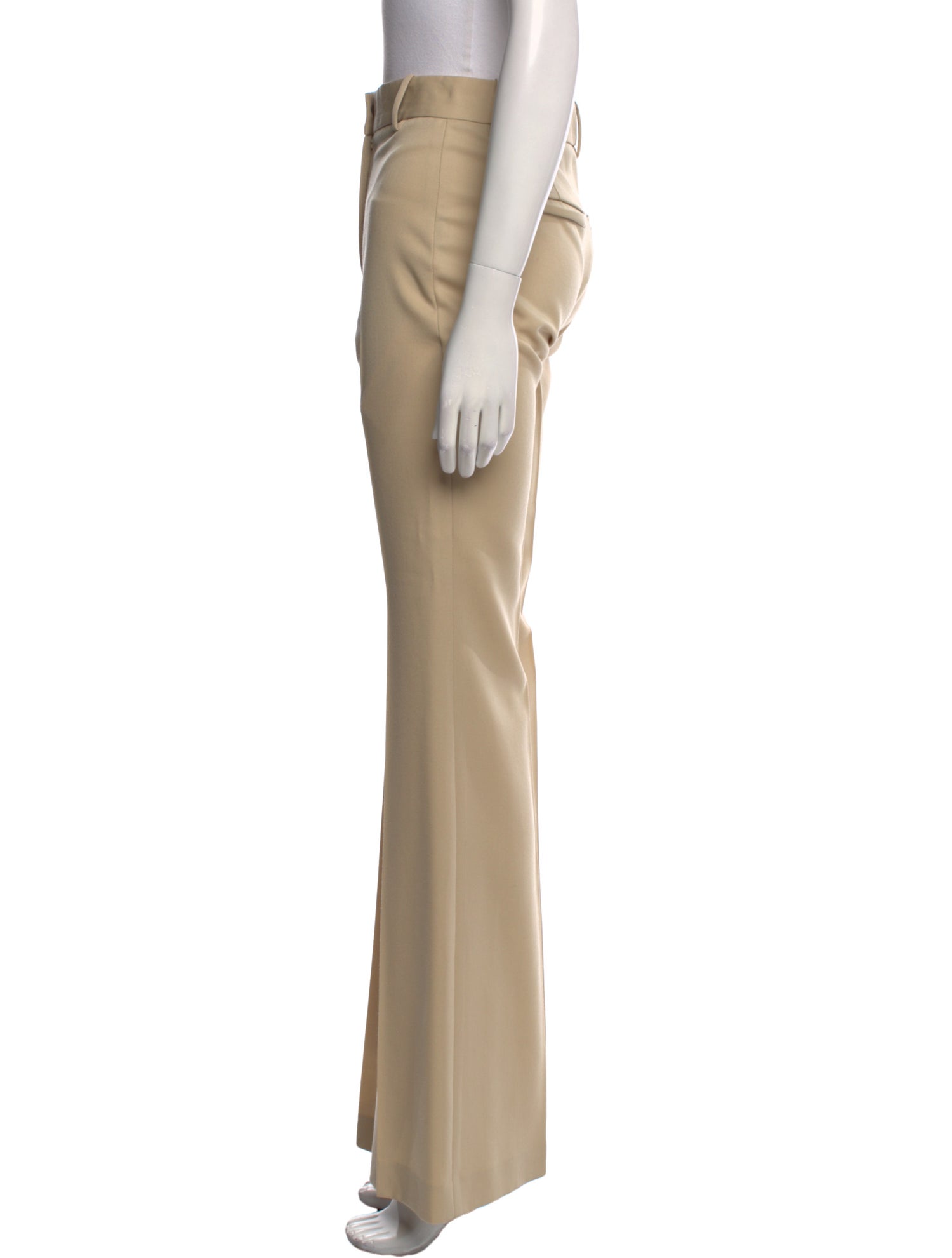 Nili Lotan Virgin Wool Wide Leg Pants