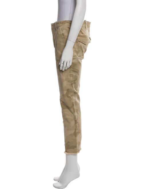 Nili Lotan Camouflage Print Straight Leg Pants