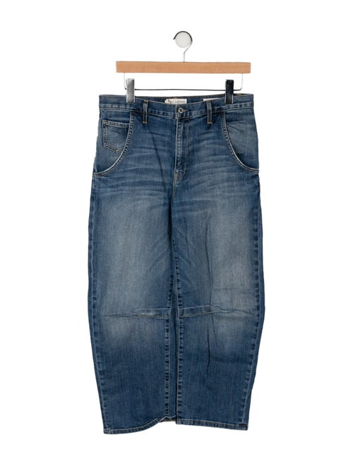 Nili Lotan High-Rise Wide Leg Jeans