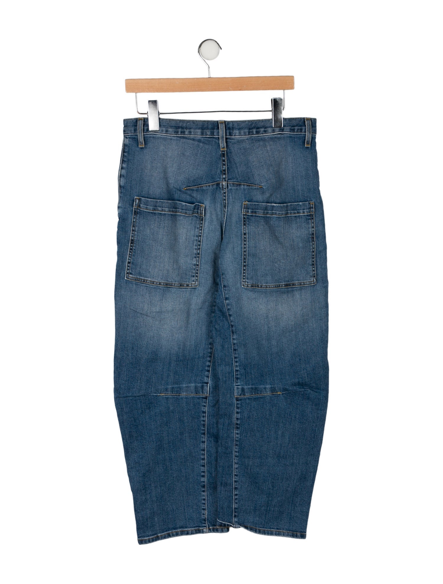 Nili Lotan High-Rise Wide Leg Jeans