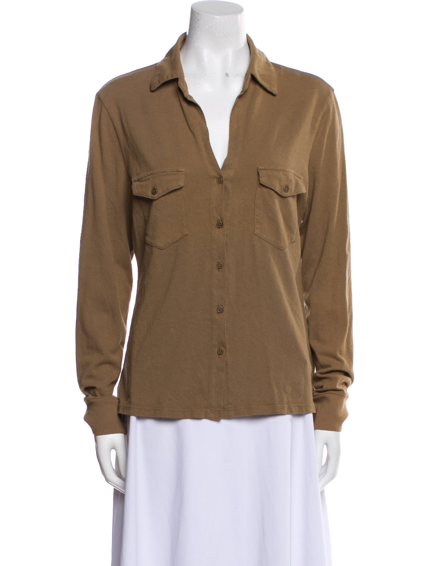 Nili Lotan Long Sleeve Button-Up Top w/ Tags