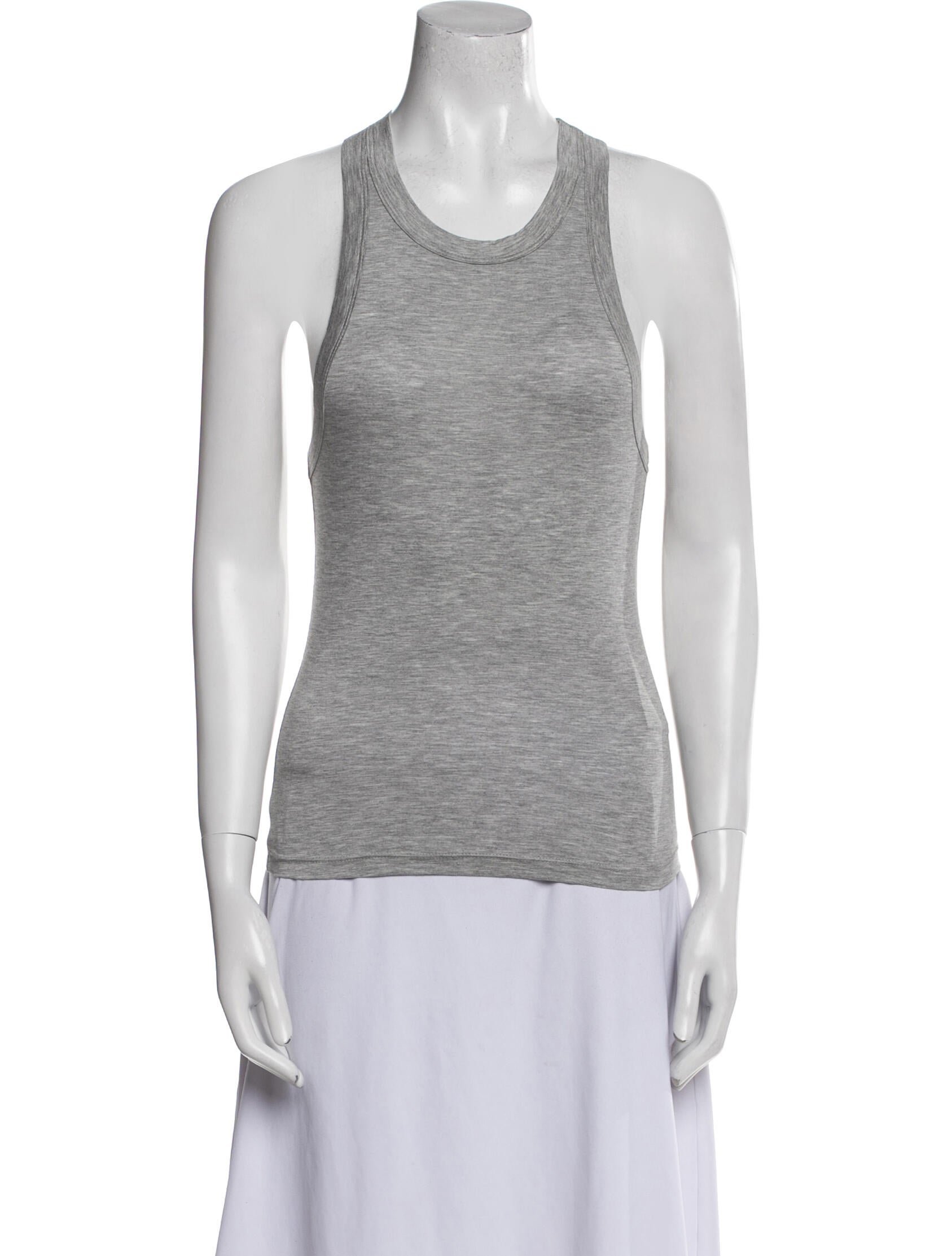 Nili Lotan Scoop Neck Sleeveless Top