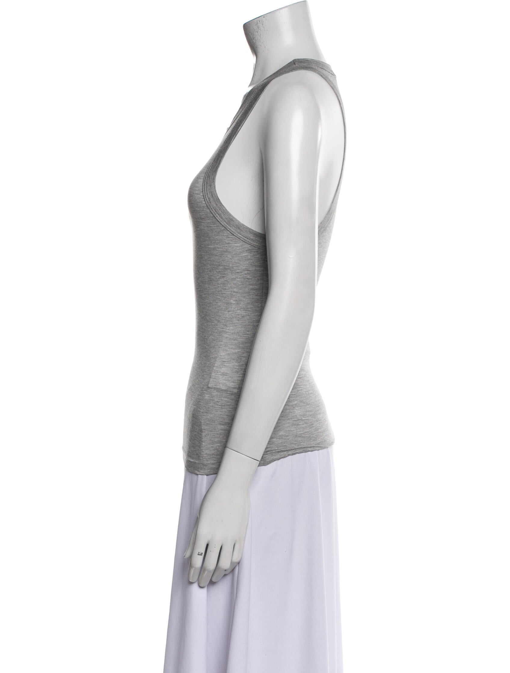 Nili Lotan Scoop Neck Sleeveless Top