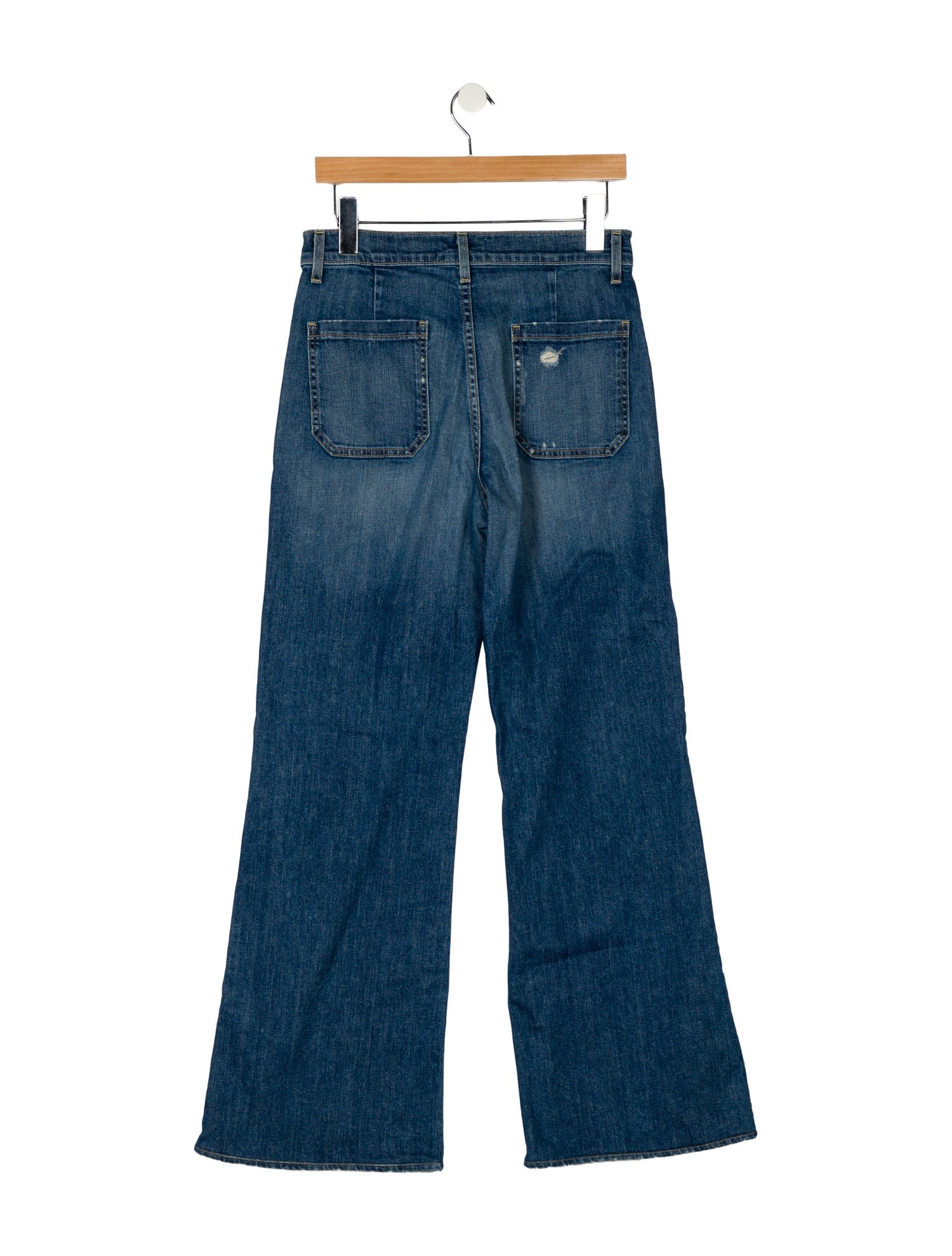 Nili Lotan High-Rise Wide Leg Jeans