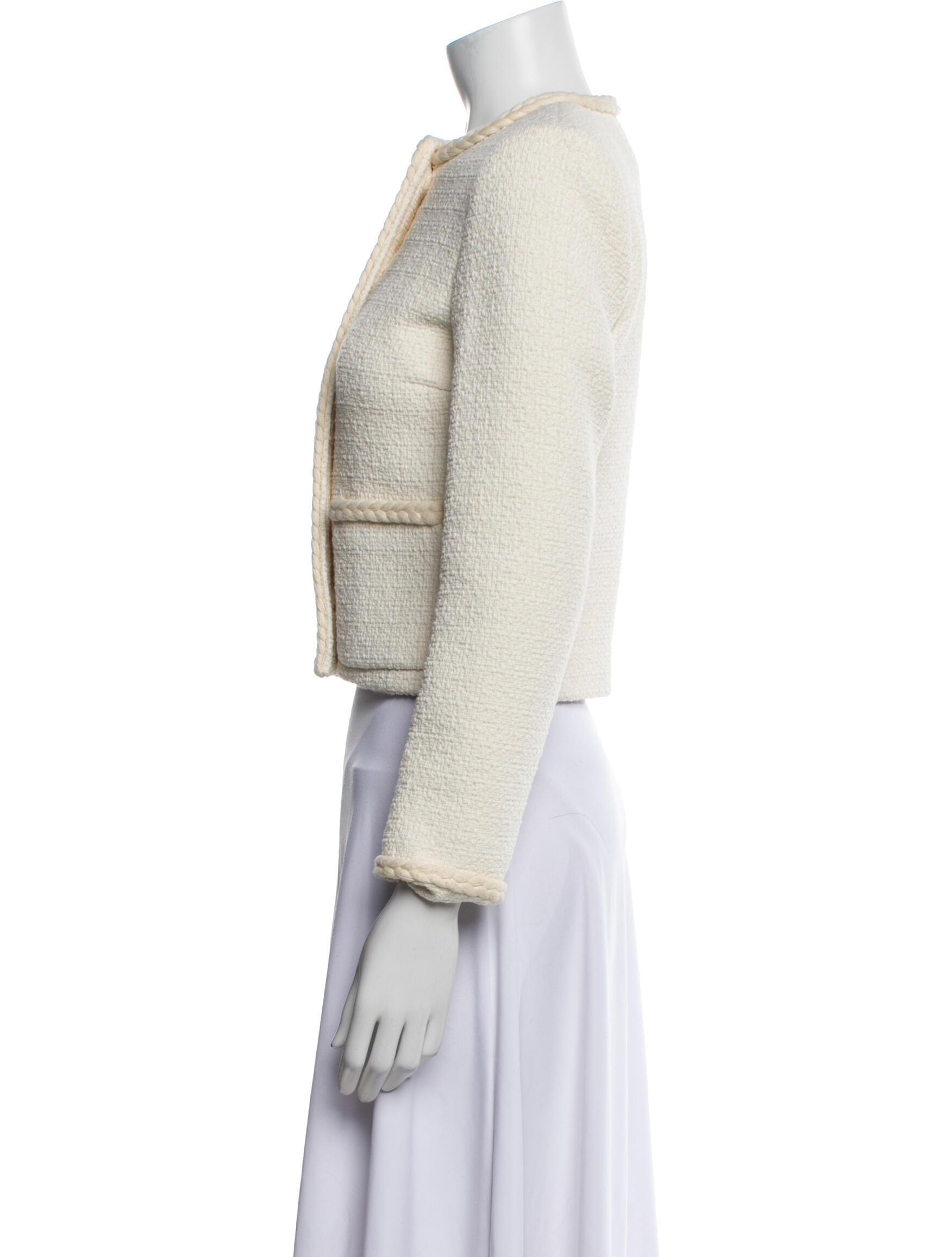 Nili Lotan Tweed Pattern Evening Jacket