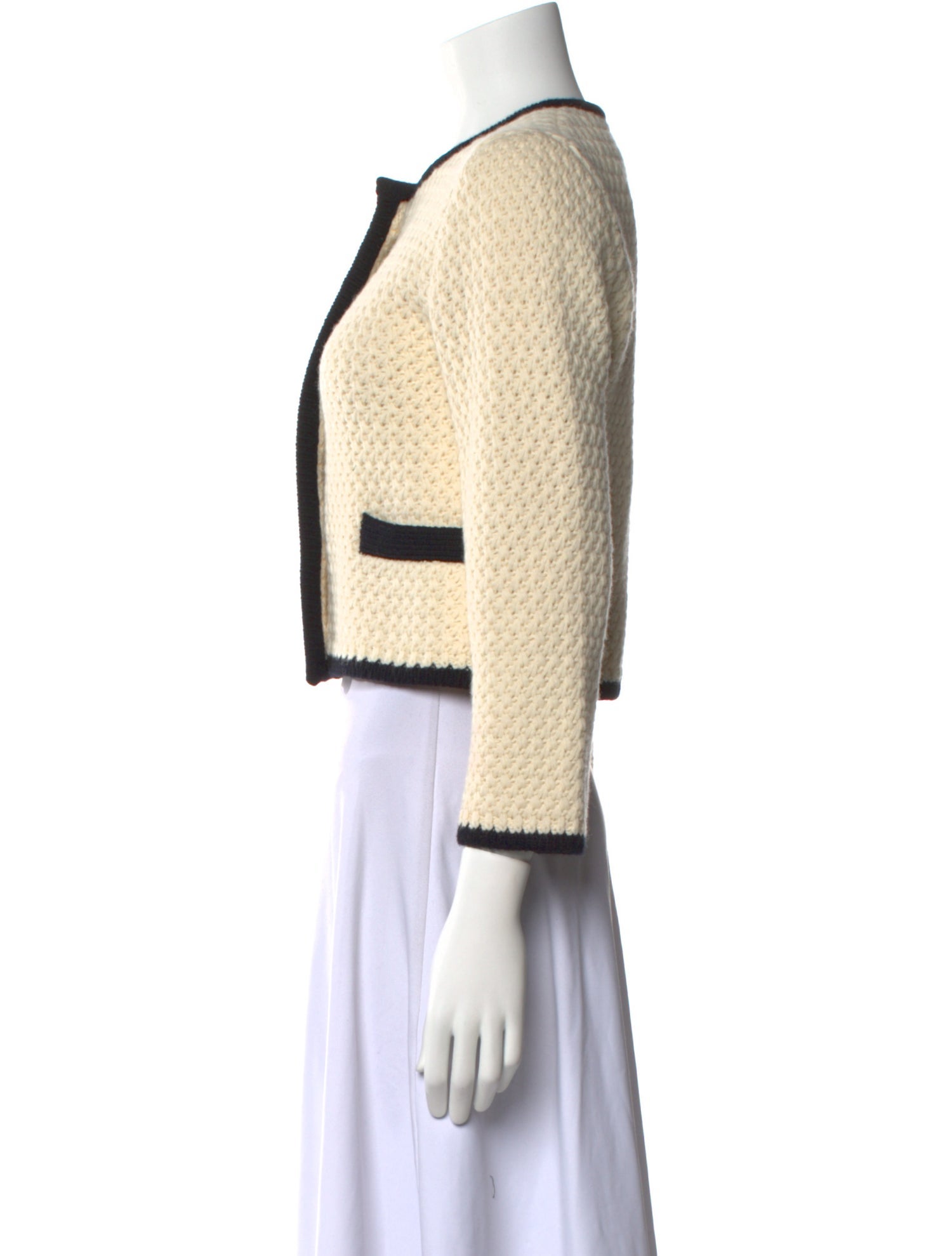 Nili Lotan Lambswool Crew Neck Sweater