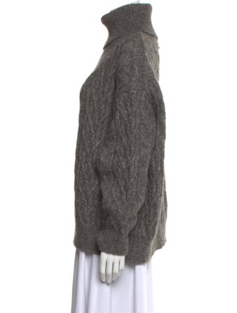 Nili Lotan Alpaca Turtleneck Sweatshirt