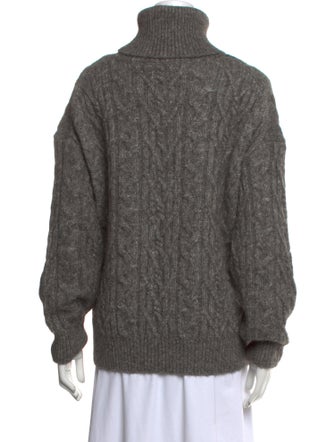 Nili Lotan Alpaca Turtleneck Sweatshirt