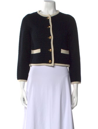 Nili Lotan Lambswool Crew Neck Sweater