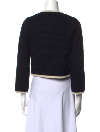 Nili Lotan Lambswool Crew Neck Sweater