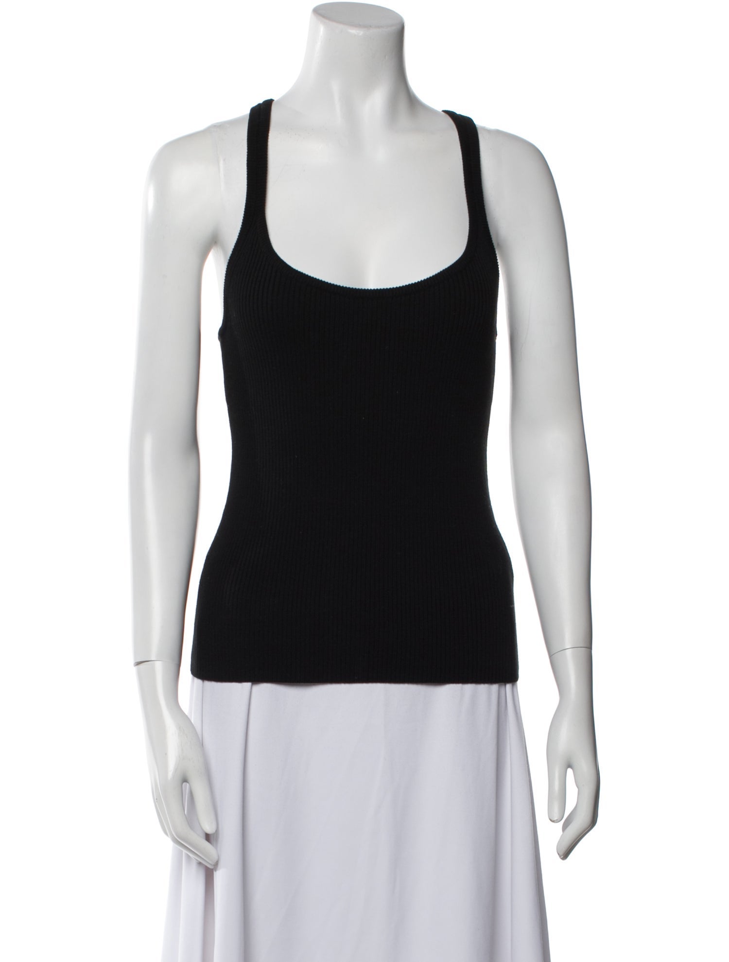 Nili Lotan Scoop Neck Sleeveless Top