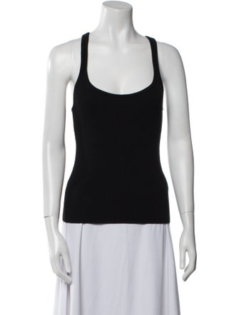 Nili Lotan Scoop Neck Sleeveless Top