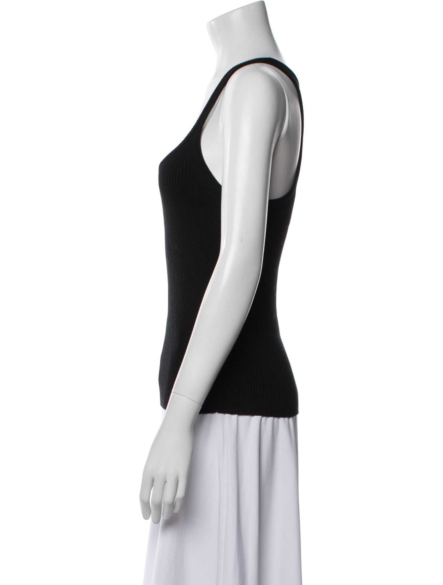 Nili Lotan Scoop Neck Sleeveless Top