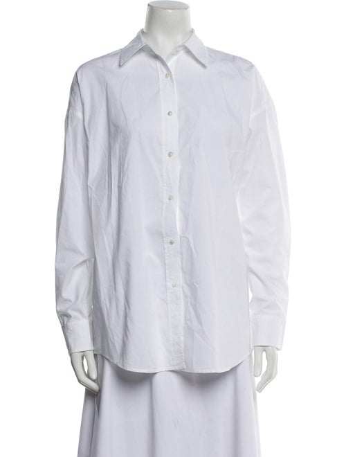 Nili Lotan Long Sleeve Button-Up Top