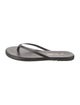 Nili Lotan Leather Flip Flops